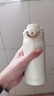 膳魔師（THERMOS）不銹鋼保溫杯大容量男女士?jì)和銛y水杯生日新年禮物團購定制JNR 【熱賣(mài)推薦】奶油白 350ml 曬單實(shí)拍圖