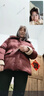 簡(jiǎn)狐中年媽媽冬裝國風(fēng)羽絨服2026新款洋氣中老年女裝加厚保暖冬季外套 曬單實(shí)拍圖