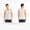 松山棉店男士背心簡(jiǎn)約純色家居外穿運動(dòng)汗衫打底睡衣涼感透氣淺灰175 曬單實(shí)拍圖