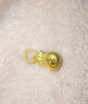 周六福（ZLF）  黃金吊墜女款硬金經(jīng)典福袋足金掛墜 定價(jià) 代代平安 0.85g 曬單實(shí)拍圖
