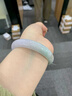 翠滿(mǎn)昌老坑翡翠玉手鐲女款平安鐲細糯種玉手鐲禮物一鐲一證 A貨手鐲 圈口50-55 曬單實(shí)拍圖