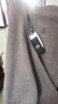 老爺車(chē)高端100%純羊絨衫男士秋冬季加厚中老年半高拉鏈高克重磅針織毛衣 灰咖 【AMB-L3015】 XL 180/96A 曬單實(shí)拍圖