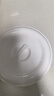 貝瑟斯 陶瓷碗蒸飯碗 蒸菜碗陶瓷蒸蛋碗帶蓋碗家用湯碗純白瓷碗7.5寸 曬單實(shí)拍圖