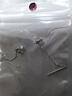 如意結999純銀耳線(xiàn)氣質(zhì)耳墜耳鏈足銀長(cháng)款流蘇耳環(huán)耳飾 S999銀一對(如意結直徑6mm)長(cháng)款 曬單實(shí)拍圖