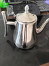蘭琦歐加厚316不銹鋼茶壺泡花茶壺燒水壺帶濾網(wǎng)酒店餐廳飯店家用電磁爐 2.0L不銹鋼色 曬單實(shí)拍圖