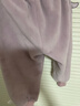 巴厘小豬【雙面絨】?jì)和蚋峤q褲子秋冬寶寶加絨保暖褲男童加厚女童休閑褲 粉紫 100 曬單實(shí)拍圖