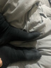 宜而爽【10A抑菌防臭】 男士襪子男秋季冬天中筒襪男襪休閑棉襪黑色10雙 曬單實(shí)拍圖