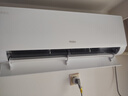 海爾（Haier）新能效變頻冷暖壁掛式空調一級省電掛機柜機 【凈省電雙排純銅管蒸發(fā)器】 1.5匹 變頻一級E1-1 曬單實(shí)拍圖