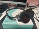 飛傲（FiiO）EH11 復古式藍牙小頭戴 40mm強低頻單元 支持LDAC高清編碼 藍牙耳機 黑透 曬單實(shí)拍圖