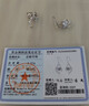 mini&yaya999足銀耳環(huán)女士女生長(cháng)款耳墜耳飾生日情人節新年禮物送女友老婆 曬單實(shí)拍圖