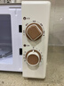 美的廚房小家電小滋味微波爐變頻家用小型百搭復古轉盤(pán)式經(jīng)典雙旋鈕輕音M20H4 曬單實(shí)拍圖