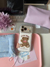 素洛適用蘋(píng)果17promax手機殼秋冬棕色立體刺繡小熊iPhone16pro日韓可愛(ài)超好看女15創(chuàng  )意時(shí)尚輕奢14防摔 波點(diǎn)刺繡小熊 iPhone 17 Pro Max 曬單實(shí)拍圖
