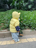 巴拉巴拉童裝兒童羽絨服寶寶男女童2025冬裝新款嬰兒外套保暖上衣泡芙羽絨 黃色小南瓜31004-白鴨絨 100 （充絨量81g 適合2-3歲） 曬單實(shí)拍圖