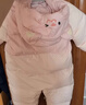 巴拉巴拉童裝嬰兒連體衣羽絨服假兩件寶寶衣服冬裝外出男童女童保暖厚時(shí)尚 曬單實(shí)拍圖