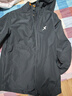 特步防潑水外套秋冬新款男夾克上衣跑步服戶(hù)外騎行服雙層風(fēng)衣運動(dòng)服 0106常規-正黑色-經(jīng)典簡(jiǎn)約 XL 曬單實(shí)拍圖