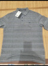 七匹狼長(cháng)袖T恤男士衣服翻領(lǐng)條紋體恤衫男裝Polo男衫保羅衫 005(淺灰)1D1A10601006 XL 175/92A 曬單實(shí)拍圖