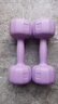 朗威啞鈴提壺女士家用運動(dòng)健身器材組合套裝壺鈴練塑形翹臀瘦手臂 入門(mén)健身-紫【壺鈴5kg+啞鈴2kg*2+拉力器】 曬單實(shí)拍圖