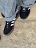 adidas「T頭鞋」VL COURT復古休閑板鞋德訓鞋男女阿迪達斯輕運動(dòng)   黑色/白色   42.5 曬單實(shí)拍圖
