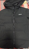 阿迪達斯（adidas）火鍋羽絨服男防風(fēng)保暖男裝舒適休閑運動(dòng)服連帽外套 黑色 L 曬單實(shí)拍圖