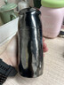 飛劍【官方正品】飛劍純鈦保溫杯男女士保鮮抑菌雙層鈦燜泡茶杯帶杯套 290毫升-曜石黑 曬單實(shí)拍圖