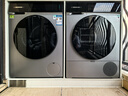 西門(mén)子（SIEMENS）小幸熨頂奢10+10KG大容量洗烘套裝AI超氧智投全自動(dòng)滾筒洗衣機變頻熱泵烘干WG54K7D80W+WQ55K7U80W 曬單實(shí)拍圖