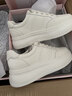 他她（TATA）2026春商場(chǎng)同款時(shí)尚休閑百搭板鞋鞋 白色 38 曬單實(shí)拍圖