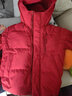 鴨鴨王一博同款1號系列紅色羽絨服男女短款2025冬季最新款防寒厚外套Y 中國紅色 M /170(推薦110-125斤) 曬單實(shí)拍圖