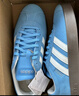 adidas「T頭鞋」VL COURT復古休閑板鞋德訓鞋男女阿迪達斯輕運動(dòng)   藍色/亮白/樹(shù)脂黃   42.5 曬單實(shí)拍圖