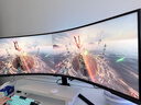 三星（SAMSUNG）57英寸 MiniLED 240Hz 雙4K HDR1000 1ms(GTG) G95NC 玄龍騎士 電競 顯示器 LS57CG954NCXXF LS57CG954NCXXF 曬單實(shí)拍圖
