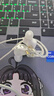 KZGale疾風(fēng)有線(xiàn)游戲耳機電競職業(yè)入耳式游戲外設耳塞FPS聽(tīng)聲辯位 黑色 白色雙麥標準版【3.5mm】 曬單實(shí)拍圖