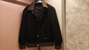 軒森圖春秋季男士輕熟風(fēng)夾克外套男款寬松大碼拼接撞色上衣胖子顯瘦搭配 jk505黑色夾克 M (165) 建議100-120斤 曬單實(shí)拍圖