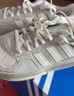 adidas「面包鞋」COURTIC經(jīng)典運動(dòng)板鞋男女阿迪達斯官方三葉草 淺綠/奶油白   41 曬單實(shí)拍圖