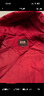 波司登（BOSIDENG）25新款冬季羽絨服女款短款連帽90絨新年紅騏驥紅外套B250245128 【新年紅】醇酒紅1856-送長(cháng)輩 -趨勢推薦 2XL 180/100A 體重約140-150斤 曬單實(shí)拍圖