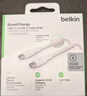 貝爾金（BELKIN）數據線(xiàn) 100W快充 Type-C充電線(xiàn) PD快充 蘋(píng)果筆記本電腦充電 ipad充電 2米編織線(xiàn)白色 CAB014 曬單實(shí)拍圖