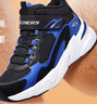 Skechers斯凱奇男大童棉鞋加絨保暖運動(dòng)鞋兒童秋冬休閑鞋跑鞋405222L 曬單實(shí)拍圖
