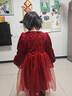 迪士尼連衣裙女童秋冬寶寶紅色公主裙子2026新款女孩過(guò)新年衣服拜年服 曬單實(shí)拍圖