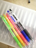 百樂(lè ) 日本百樂(lè )（PILOT）Juice彩色按動(dòng)中性筆水性果汁筆手帳學(xué)生用按動(dòng)水筆0.7金屬系粉系DIY筆 New熒光紅/KR/0.7mm 曬單實(shí)拍圖