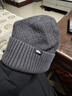 蕉下帽子冬季男士帽子女針織帽冷帽保暖防寒帽毛線(xiàn)帽顯臉小新年禮物灰 曬單實(shí)拍圖