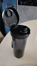 特百惠（Tupperware）茶韻500ML塑料杯男女士學(xué)生夏季運動(dòng)水杯子戶(hù)外便攜大容量 酷炫黑 曬單實(shí)拍圖