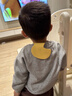 尼多熊兒童吸汗巾幼兒園寶寶純棉A類(lèi)隔汗巾大號透氣兒童墊背巾 曬單實(shí)拍圖