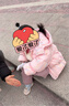瑪米瑪卡（MOMOCO）童裝女童羽絨服2025冬款中大童時(shí)尚粉色羽絨服 粉色 120 曬單實(shí)拍圖