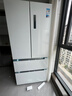 美的（Midea）508L法式四開(kāi)門(mén)冰箱雙系統循環(huán)一級能效除菌凈味風(fēng)冷大容量以舊換新白色BCD-508WTPZM(E) 國家補貼 曬單實(shí)拍圖