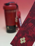 GOOM馬上來(lái)保溫咖啡女生高顏值2025新款大容量便攜吸管水杯子新年禮物 馬上來(lái)系列能量杯-馬年紅600ml【禮盒版】 曬單實(shí)拍圖