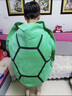 悅卜網(wǎng)紅超大烏龜殼抱枕玩偶可穿戴龜殼毛絨玩具女孩男孩衣服龜蜜公仔 兒童款龜殼1米【適合1.5米以下】 曬單實(shí)拍圖