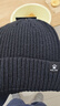 卡爾美（KELME）帽子男冬季針織帽保暖毛線(xiàn)帽運動(dòng)跑步冷帽滑雪騎行防風(fēng)防寒棉帽女 曬單實(shí)拍圖