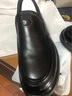 紅蜻蜓秋冬男士一腳蹬軟底商務(wù)休閑皮鞋中年爸爸鞋男鞋 WTA33107 黑色42 曬單實(shí)拍圖