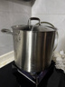 Momscook 304不銹鋼湯鍋 深湯鍋高湯鍋煮鍋湯鍋家用商用鍋 電磁爐燃氣通用 【加厚鋼蓋款】- 26cm 曬單實(shí)拍圖