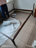 續寫(xiě)家具單雙人實(shí)木床簡(jiǎn)約小戶(hù)型家用臥室黑胡桃木1.5米穩穩床Pro-S 曬單實(shí)拍圖