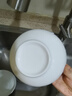 京東京造 餐具套裝 喬遷之喜陶瓷家用陶瓷湯碗 純白骨瓷 面碗6英寸*2 曬單實(shí)拍圖