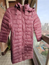 皮爾卡丹（pierre cardin）2025年羽絨棉服女中長(cháng)款長(cháng)款修身顯瘦長(cháng)過(guò)膝輕薄棉衣冬季外 紫色  2XL 117-132斤 曬單實(shí)拍圖